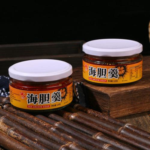 厂家批发120g罐装酱料海胆酱味美鲜甜即食海胆羹海胆粥调味料